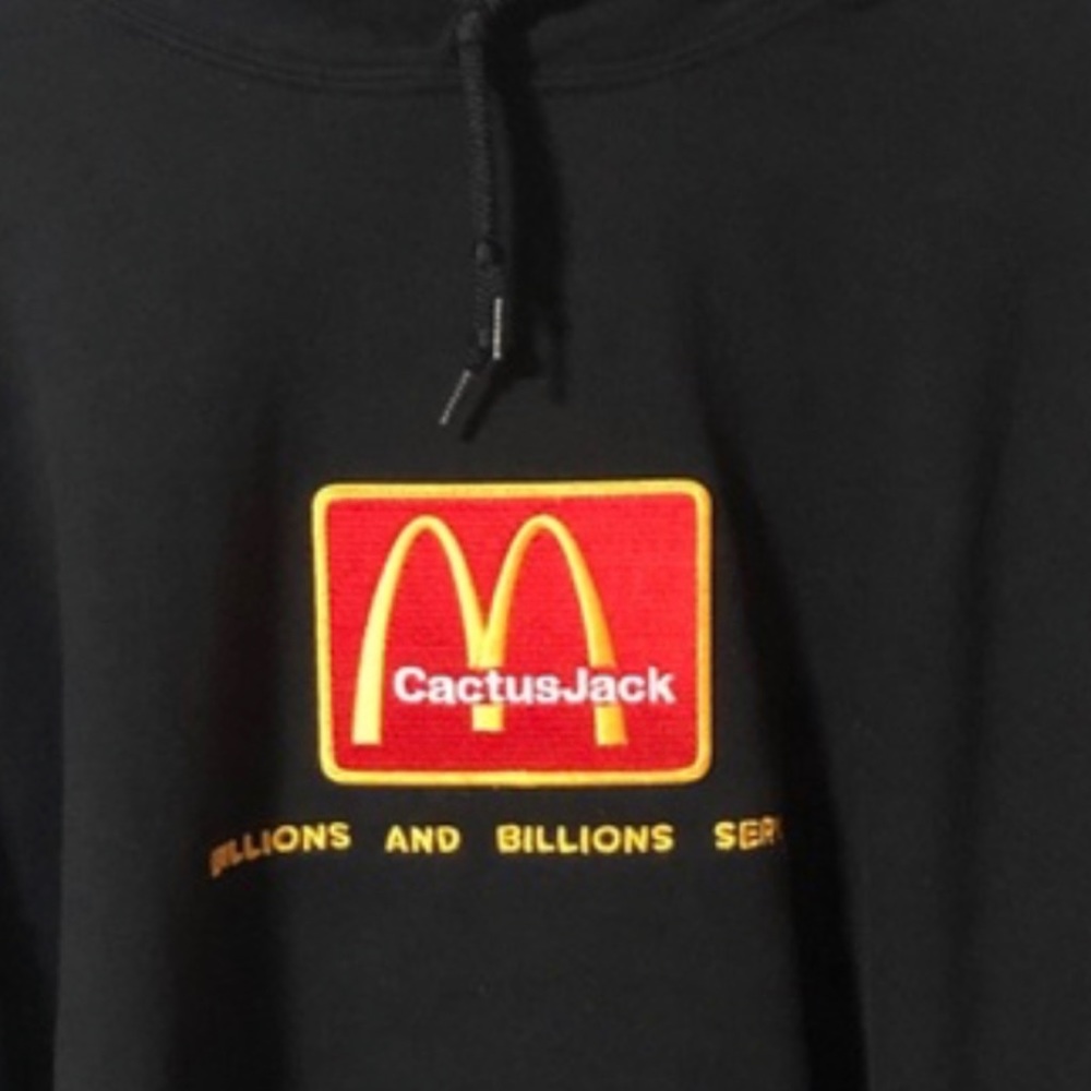Nee Authentic Travis Scott Cactus Jack hoodie unisex medium black